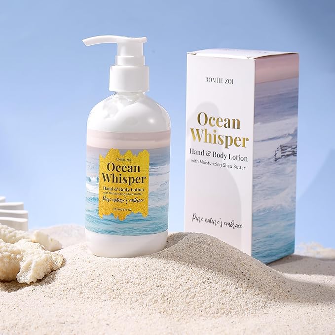 Wailea Beach Ocean Whisper Hand & Body Lotion - Tidal Treasure Scent, 236ml (8 fl oz)