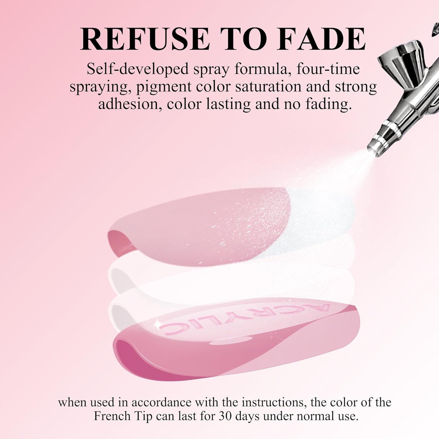 French Gel Nail Tips - Jofay Fashion French Tip Press on Nails, 10-Piece Set 320Pcs Short Square Nail Tips, Pre-applied Tip Primer & Base Coat, No Need to File Fake Nails for Nail Extension, 16 Sizes