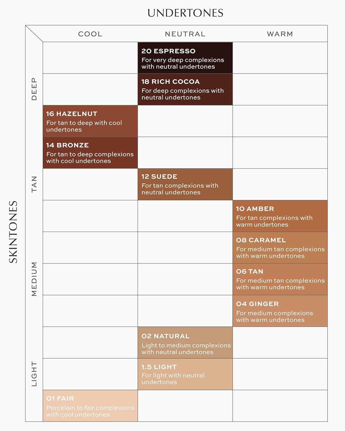 MAKE Beauty Diffusion Dew Skin Tint. Sheer to Medium Coverage Radiant Finish. Blurring, Smoothing, and Brightening for Glowing Complexion. Enhanced with Niacinamide and Adenosine. Hazelnut 16