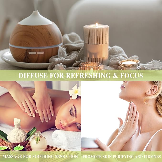 Lemongrass Essential Oil, 3.38fl.oz, MAYJAM Premium Essential Oils with Glass Dropper, Lemongrass Oil for Diffuser, Aromatherapy