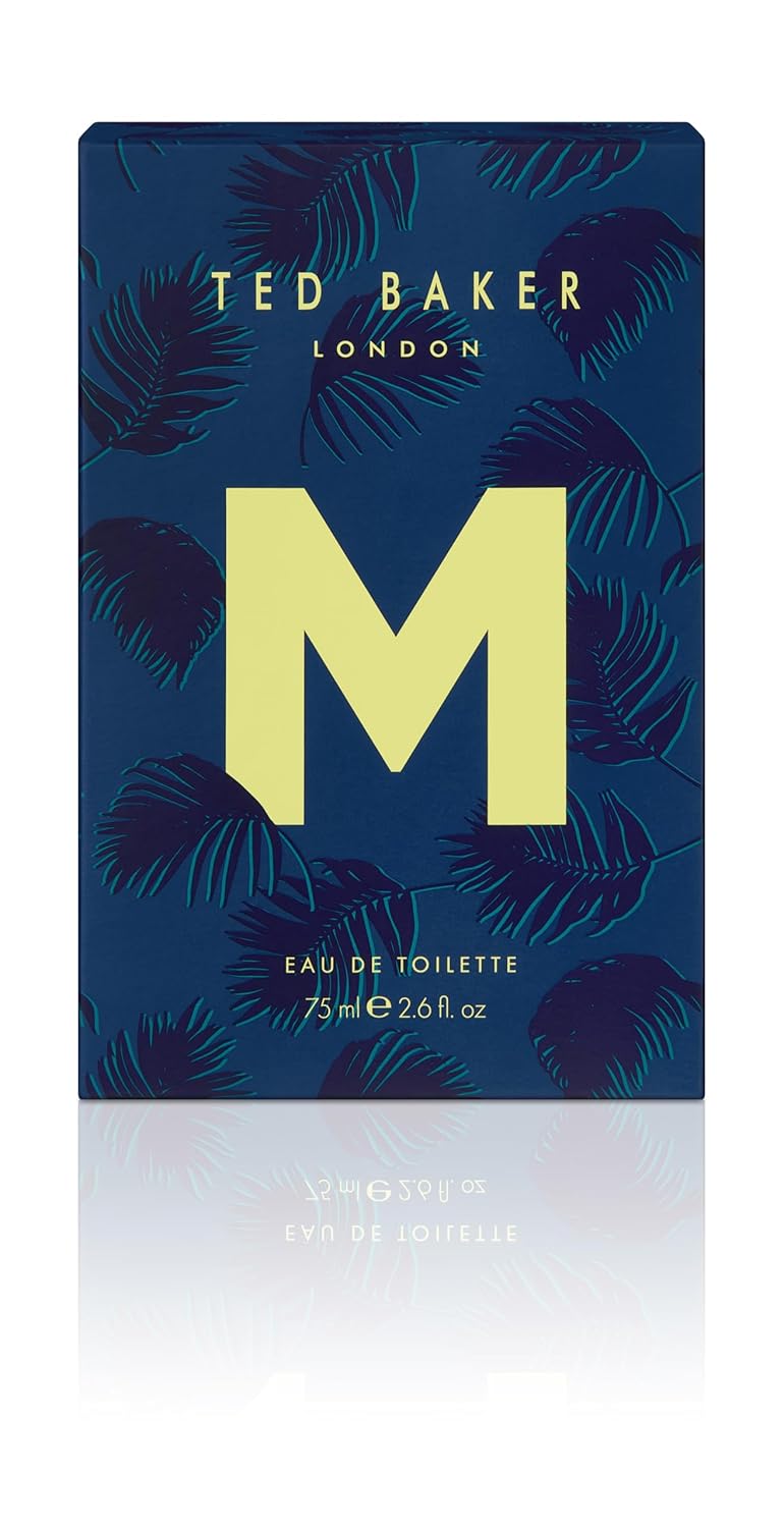 Ted Baker M EDT Duo Pack, Unique Notes of Tonka Bean and Sensual Musk with a Rich Woody Base, Mark of Distinction, Man Eau de Toilette, 2 x 2.54 fl oz