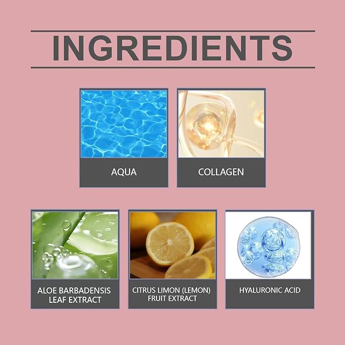 BIO COLLAGEN-Hydrating Bio Collagen Face Mask for Deep Pore Care and Skin Firming – Korean Skincare Sheet Mask Glow Youthful.