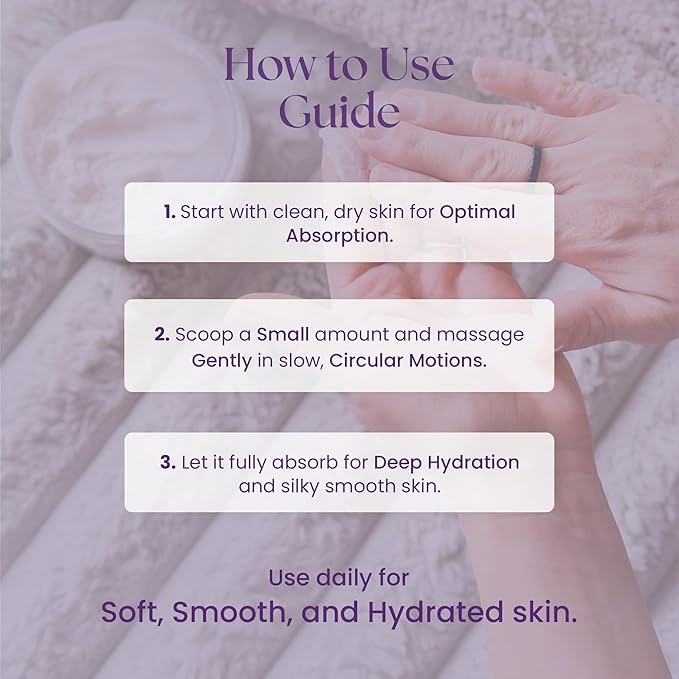 Thick Whipped Body Butter for Women – Moisturizer with Organic Coconut Oil, shea butter & Vitamin E – Silky Hydrating Body Butter for Soft, Smooth Skin - Coco Cashmere 8 Oz