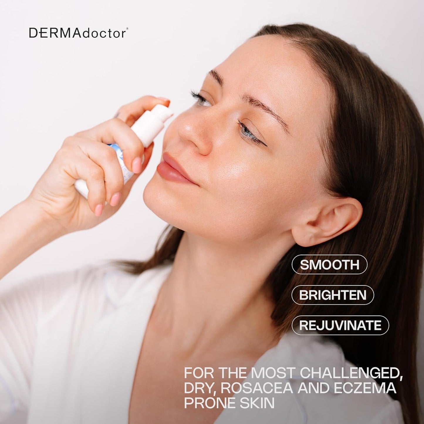 DERMAdoctor Calm Cool + Corrected Dermatologist Formulated Bakuchiol Retinol Alternative Serum for Sensitive Skin; Anti Aging Serum for Fine Lines, Wrinkles, Brightening and Pore Minimizing - 1.01 oz