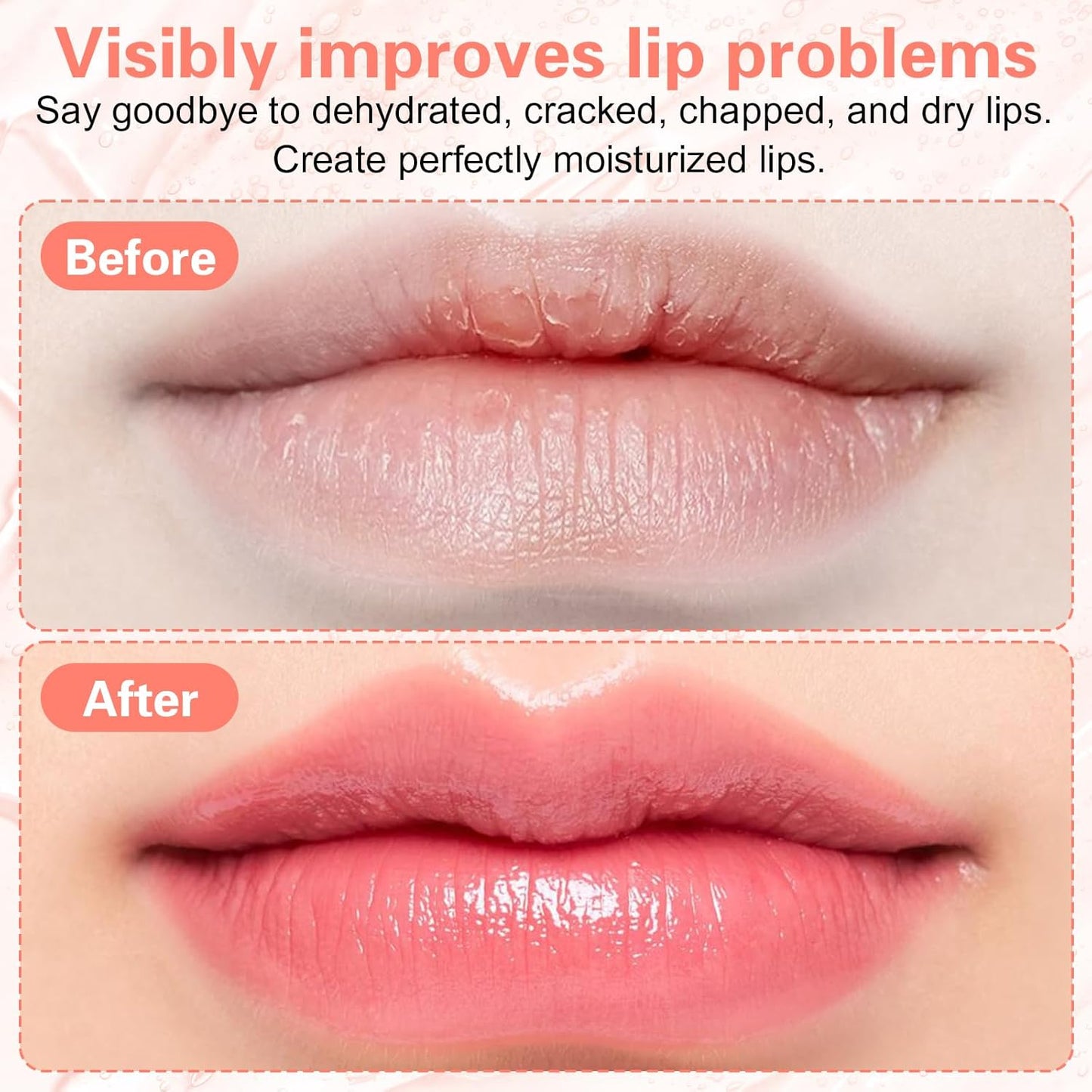 2 PCS Summer Lip Glossy Butter Balm Set, Tinted Lip Balm Long-Lasting Hydrating and Moisturizer, Glitter Lip Glossy Soften Dry Lips and Lip Care, Christmas, Birthdays Gifts for Women and Teen Girls