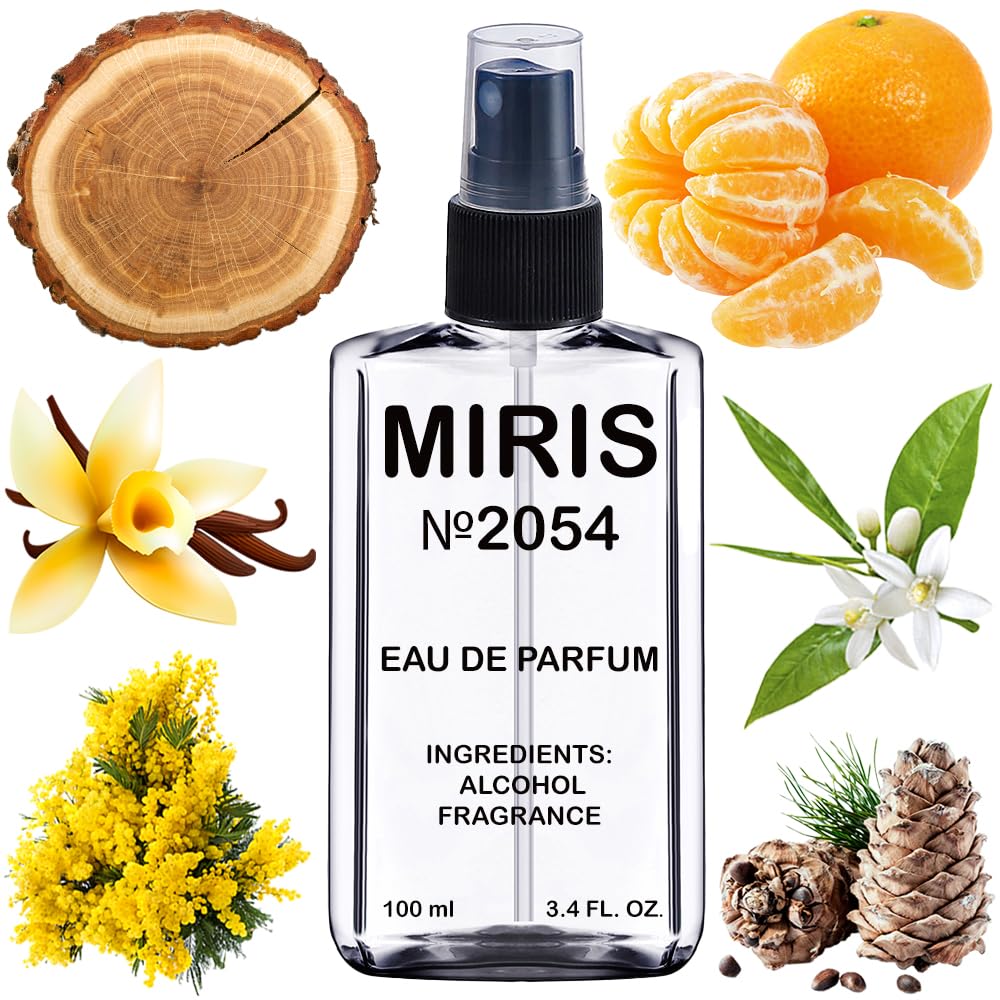 MIRIS No. 2054, Inspired by Vanille Noire, Long-Lasting Eau de Parfum for Women, Spray 3.4 Fl Oz / 100 ml