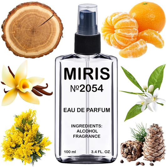 MIRIS No. 2054, Inspired by Vanille Noire, Long-Lasting Eau de Parfum for Women, Spray 3.4 Fl Oz / 100 ml