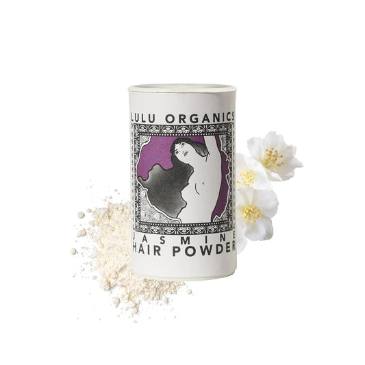 Dry Shampoo Powder for Dark, Blonde and Oily Hair, All Natural Body & Hair Powder for Women and Men, Paraben & Talc free No White Cast Synthetic Fragrance, Travel Size, Jasmine -1oz