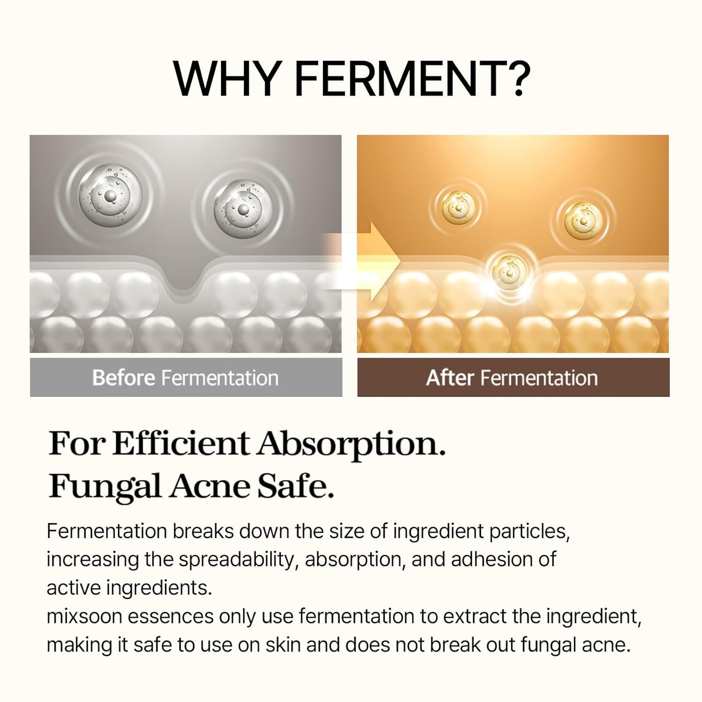 mixsoon Bean Essence 1.01 Fl.Oz. / 30ml (Pack of 1) Exfoliating Hydrating Korean Skin Care Hyaluronic Acid Serum Korean Glass Skin Care