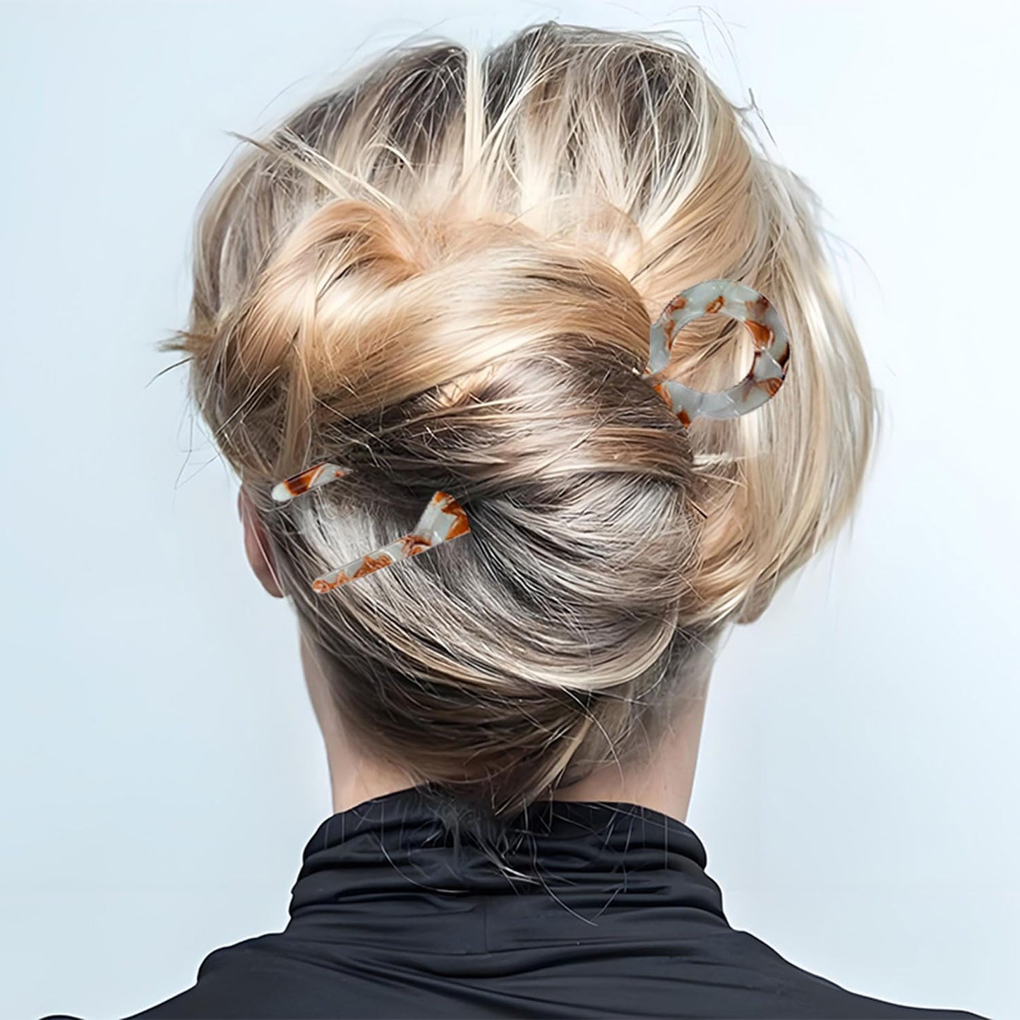 Prestigs French Hair Pin,Multi-colored French Hairpins,Elegant Prestiges Hair Pins for Women New Hair Accessories,Suitable for All Hair Types