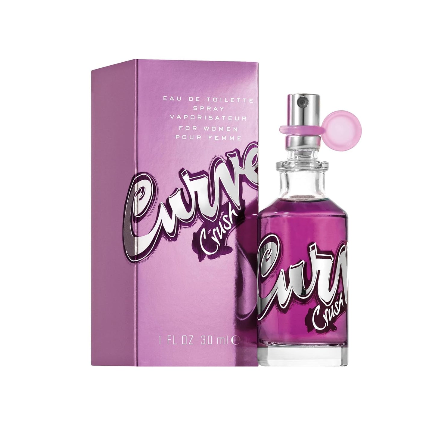 Curve Women's Perfume Fragrance, Casual Day or Night Scent, Curve Crush, 1 Fl Oz