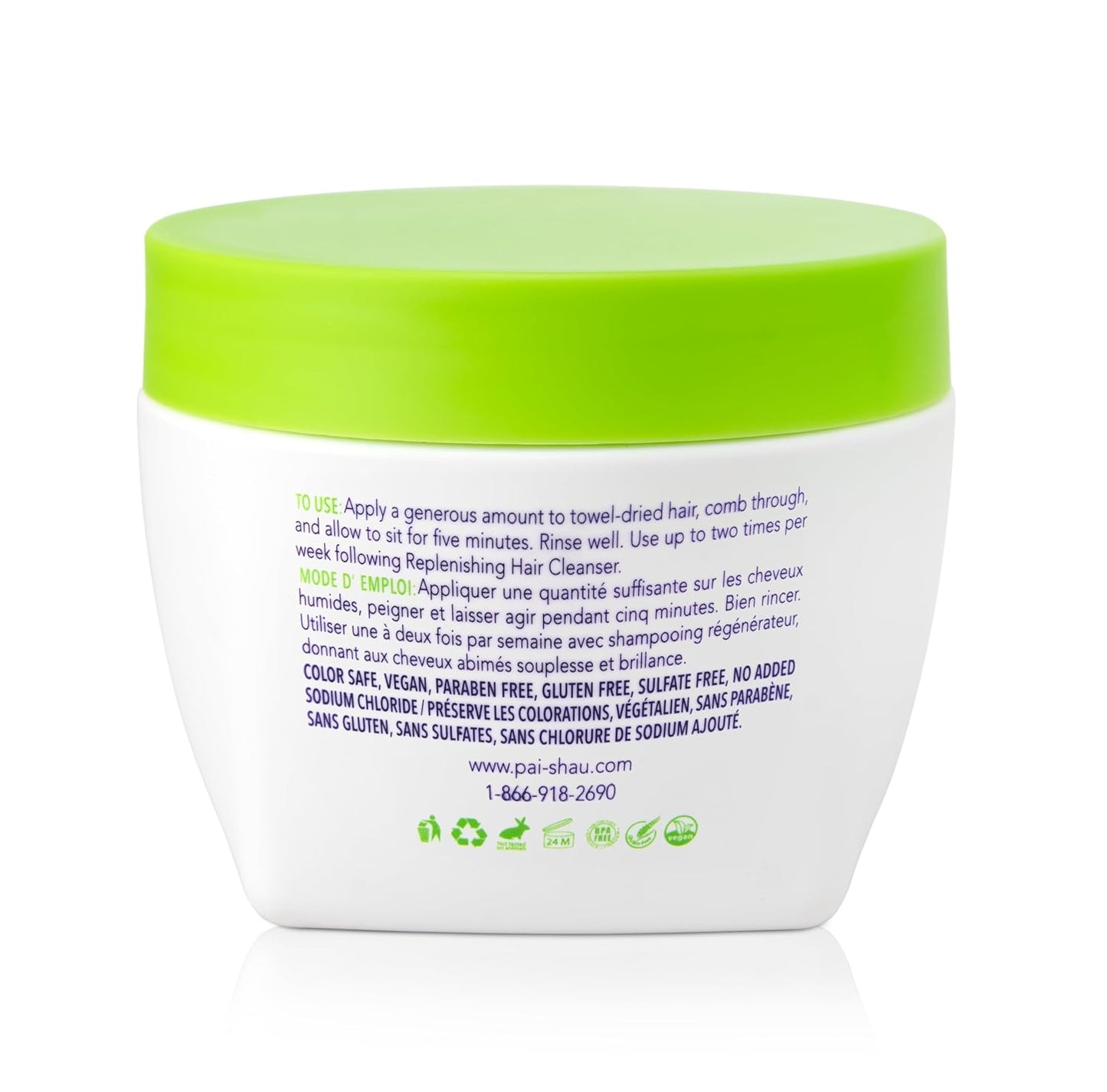 Pai-Shau Supreme Revitalizing Mask - Repairative Hair Treatment Suitable for All Hair Types - 9.5 Fl Oz