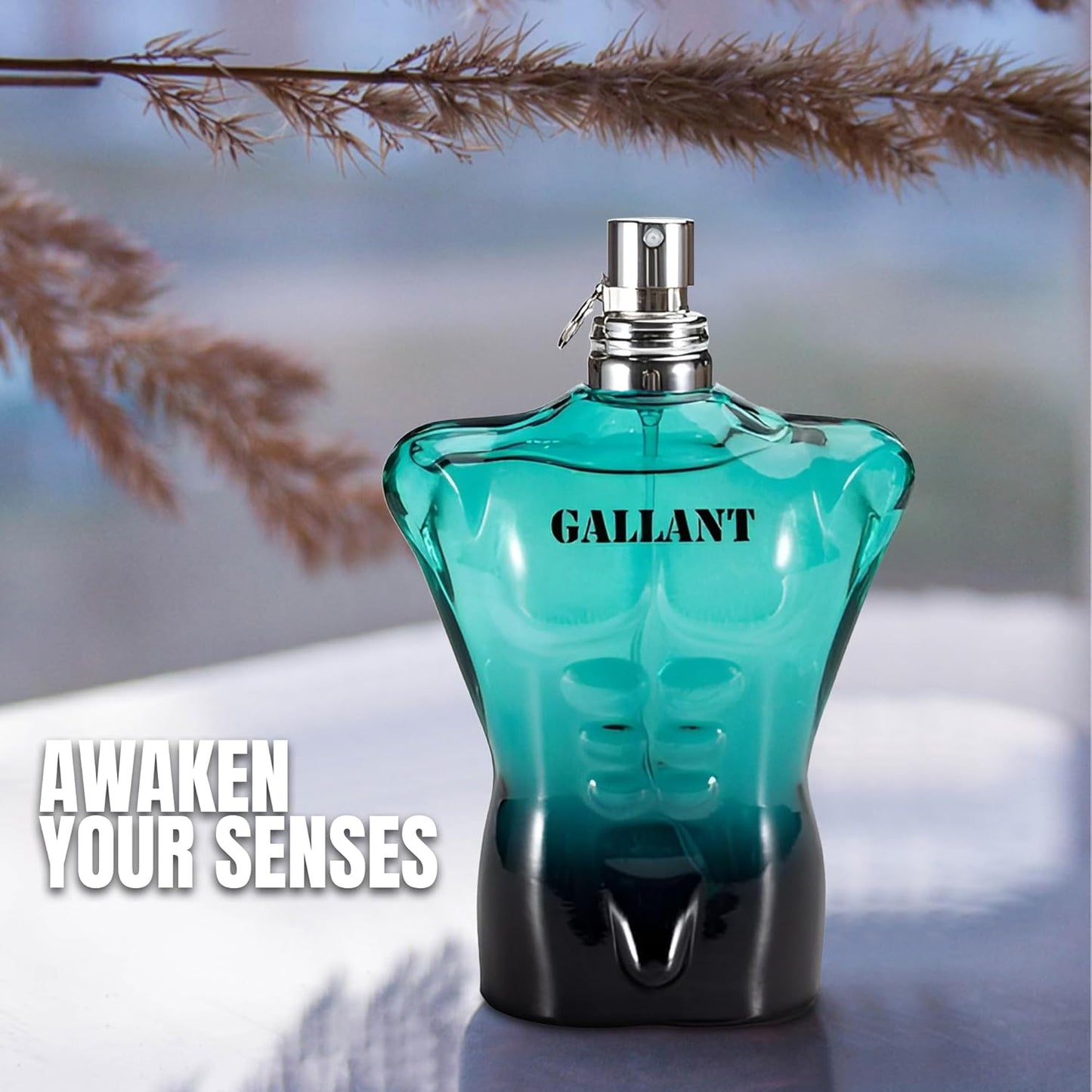Gallant Men Cologne Fresh Scent Eau De Toilette Spray, Fragrance For Men Long-Lasting Cologne Choice For Daily Wear Elegant 100ml Bottle