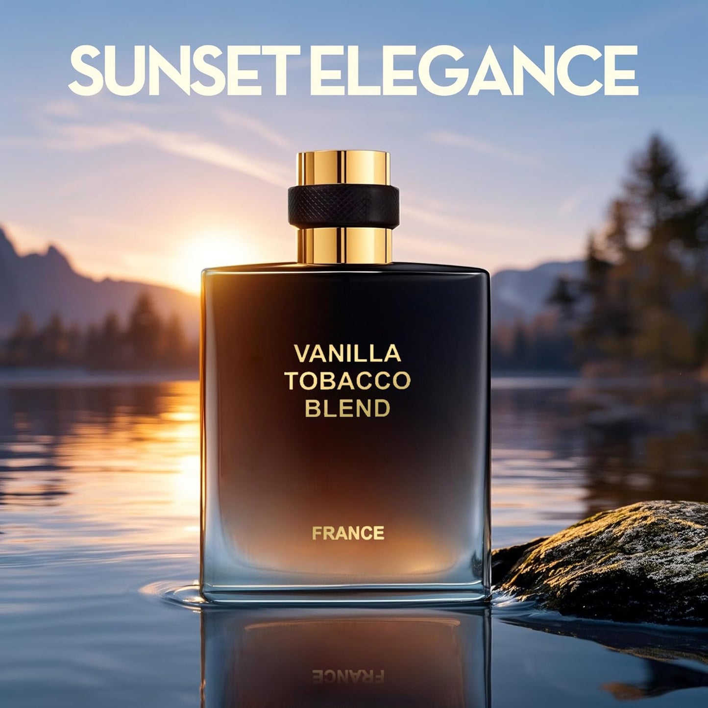 4-Piece Cologne for Men Includes Choco Musk/SE/Vanilla Tobacco/Milano Scent of Woody, Spicy, Citrus & Aromatic eau de parfum Men Gift Set Each 100Ml for Daily Use