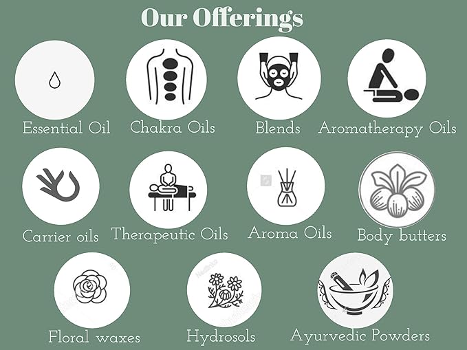 Deve Herbes Pure Chaulmoogra Oil (Hydnocarpus wightiana) with Glass Dropper Natural Therapeutic Grade Cold Pressed 5ml (0.16 oz)