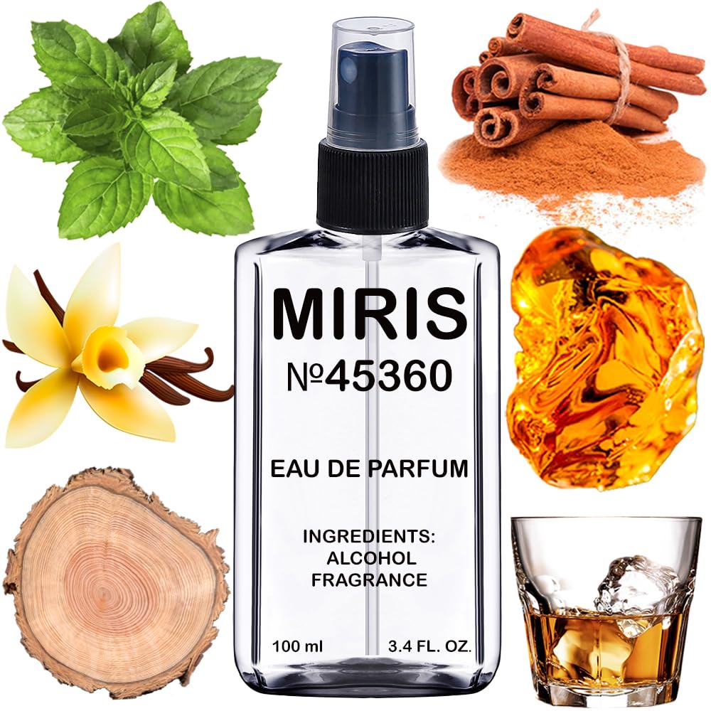 MIRIS No. 45360, Inspired by Clandestin Clara 2017, Long-Lasting Eau de Parfum for Women, Spray 3.4 Fl Oz / 100 ml