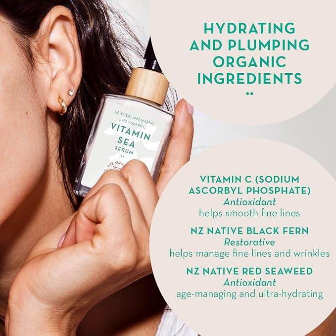 Vitamin C Face Serum for Glowing Skin | Rejuvenating Vitamin C Brightening Serum with Hydrating Organic Face Oils | Anti Aging Vegan Collagen Boosting Antioxidant Serum for Face Care for Women (30mL)