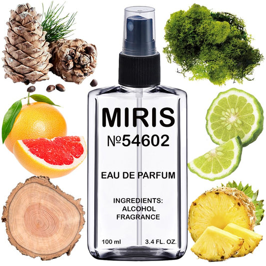 MIRIS No. 54602, Inspired by Hacivat, Long-Lasting Unisex Eau de Parfum for Women & Men, Spray 3.4 Fl Oz / 100 ml