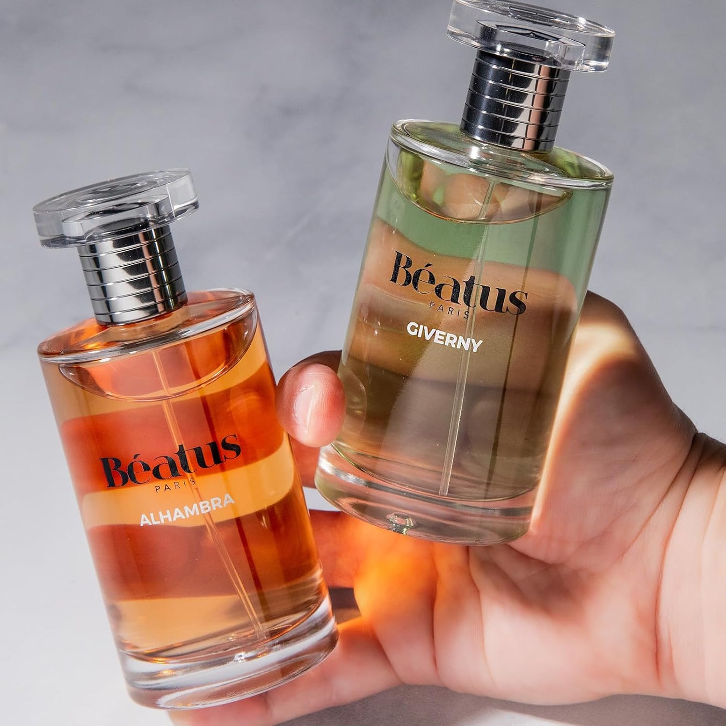 Beatus Paris Alhambra - Luxury Perfume for Women - Eau de Parfum - Long-Lasting Floral Fragrance - Notes of Black Pepper, Mandarin, Jasmine, Vanilla Scent - All Day Wear Travel Size EDP Spray - 3.4 oz