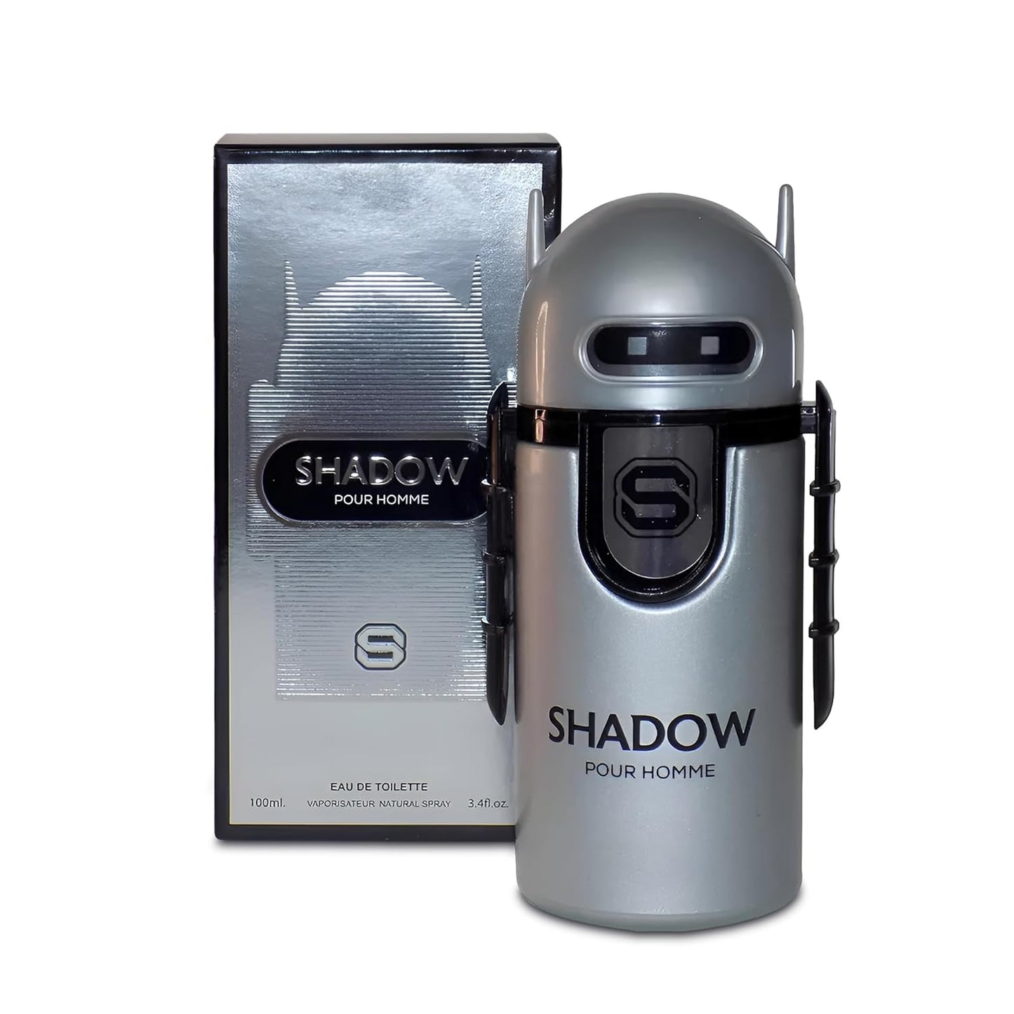 Shadow Men Cologne Fresh Scent Eau De Toilette Spray, Fragrance For Men Long-Lasting Cologne Choice For Daily Wear Elegant 100ml Bottle