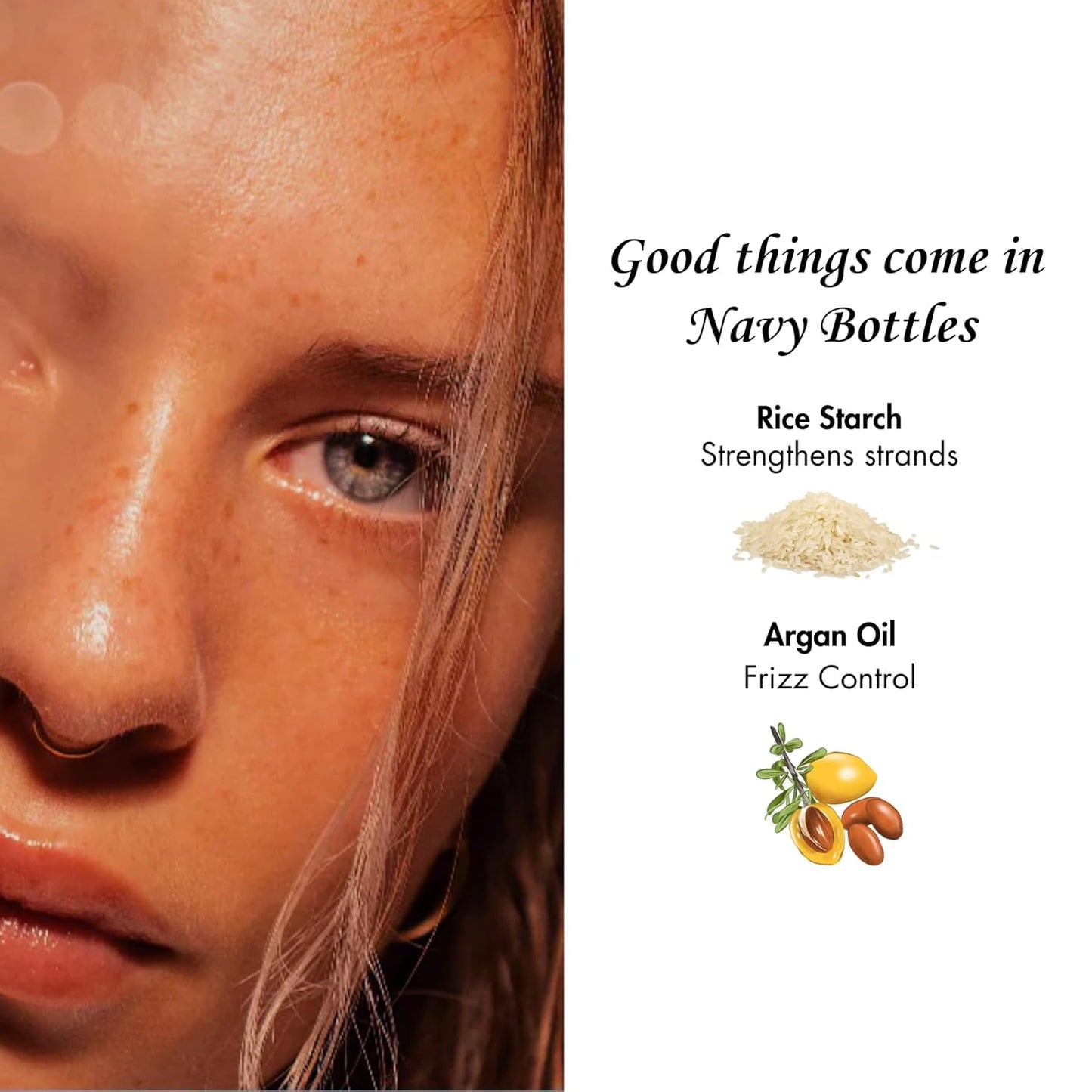 NAVY HAIR CARE Sailor Talk Dry Shampoo | Oil Absorbing and Nourishes Hair with Argan Oil | 7 oz