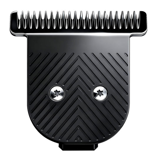 Premium Stainless Steel T Blade Replacement for MANSCAPED The Beard Hedger Replacement SkinSafe Trimmer Blade for Precision Facial Hair Trimming (Black-1)