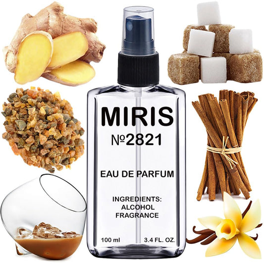 MIRIS No. 2821, Inspired by Pure XS, Long-Lasting Eau de Parfum for Men, Spray 3.4 Fl Oz / 100 ml