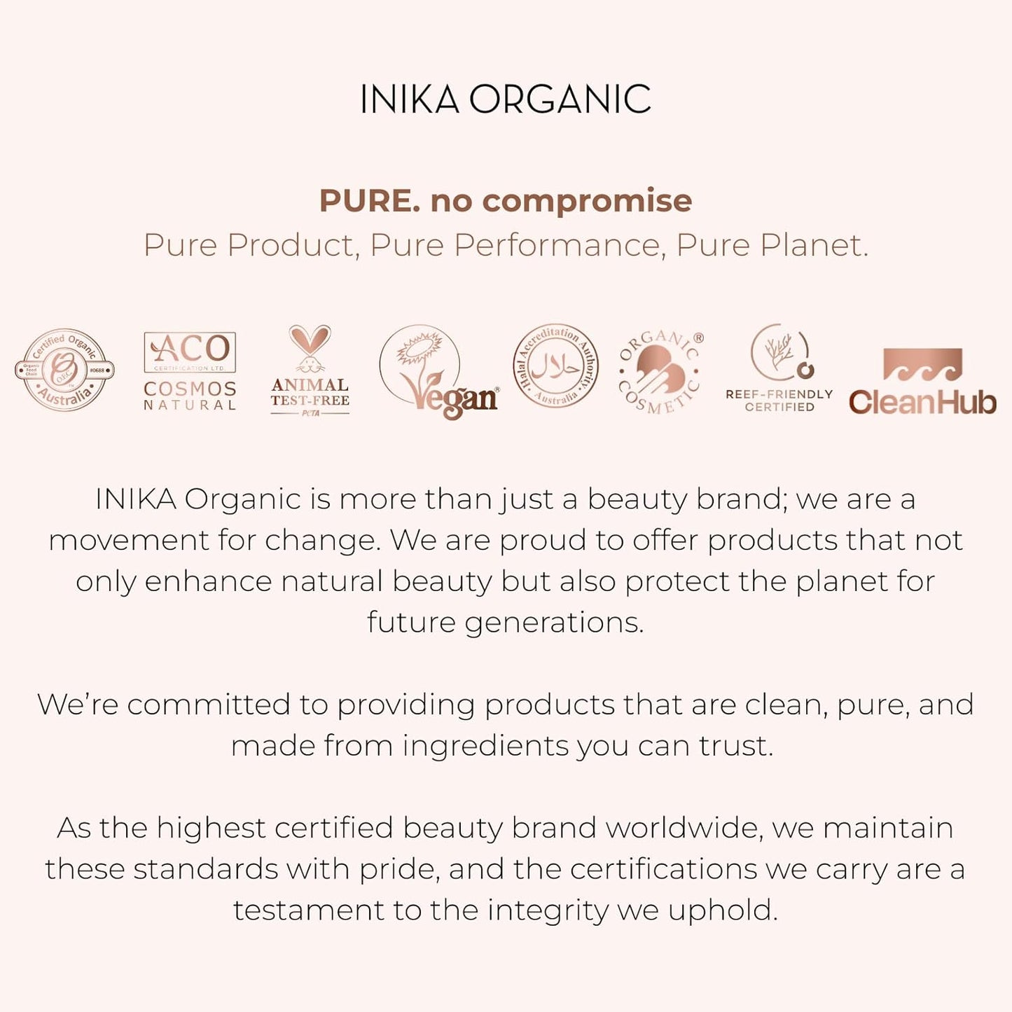 INIKA Organic Tinted Lip Serum | Ceramide + Peptide Infused, Sheer Wash of Color, Plumps, Softens, Smooths, Hydrates + Repairs. Natural & Vegan (Blush)