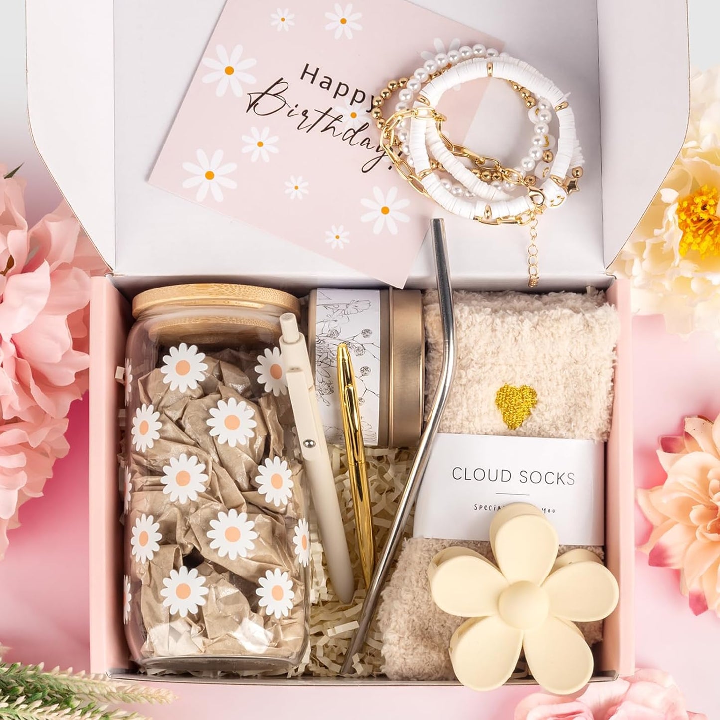 Birthday Gifts for Teen Girls - Ideas for Her, Friend, Daughter, Niece, Granddaughter, Women, Sister, Teenage Girls - Happy Gift Box