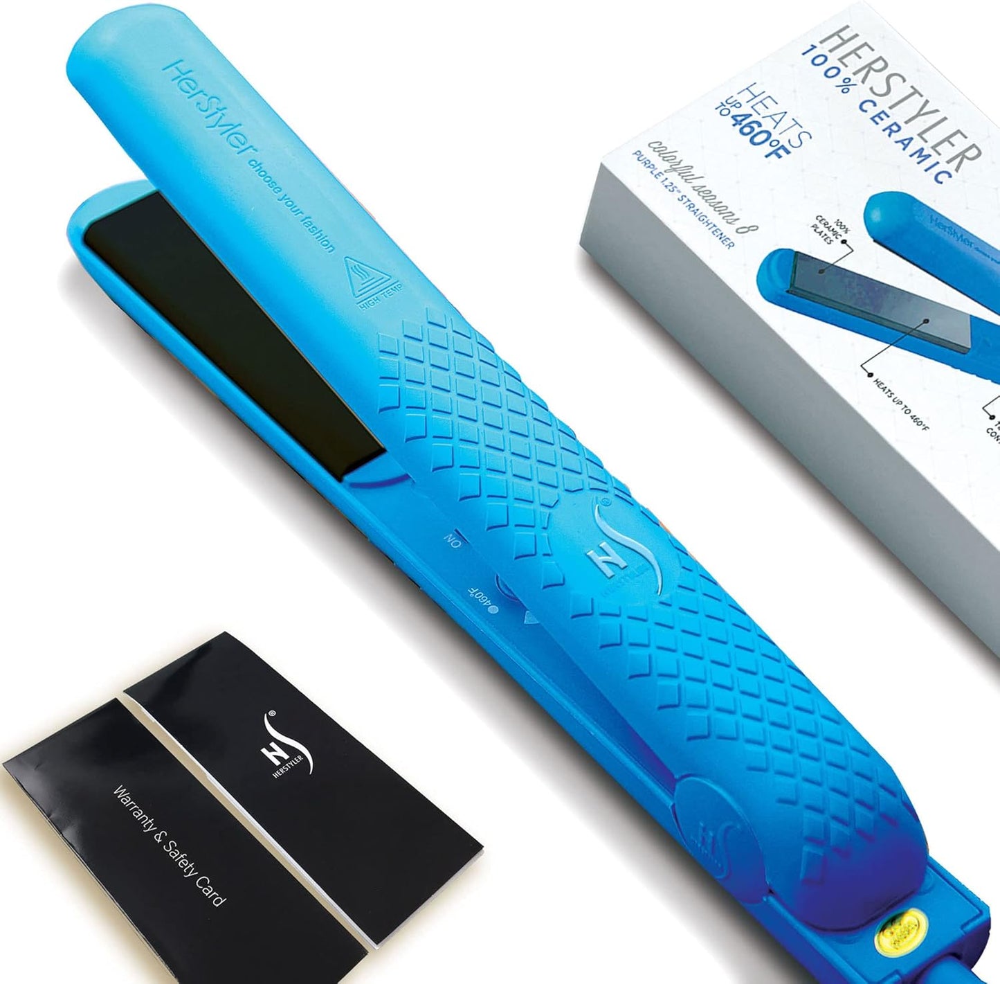 Herstyler Colorful Seasons Flat Iron - Blue