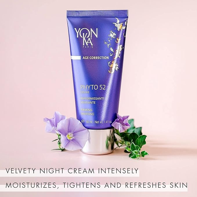Yon-Ka Phyto-Contour, Phyto 52 Skin Firming Set, Under Eye Cream for Dark Circles, Facial Moisturizer and Night Cream to Tighten Skin and Reduce the Look of Pores