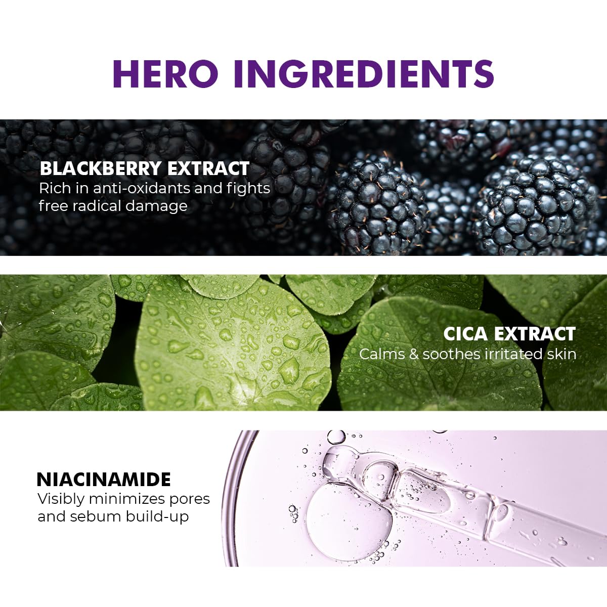 Conscious Chemist® Niacinamide Face Wash | 100ml | Pore Refining & Brightening Cleanser for Men & Women | With Blueberry & Açaí Berry Extracts | All Skin Types | Gentle & Cruelty-Free – Berry Bright