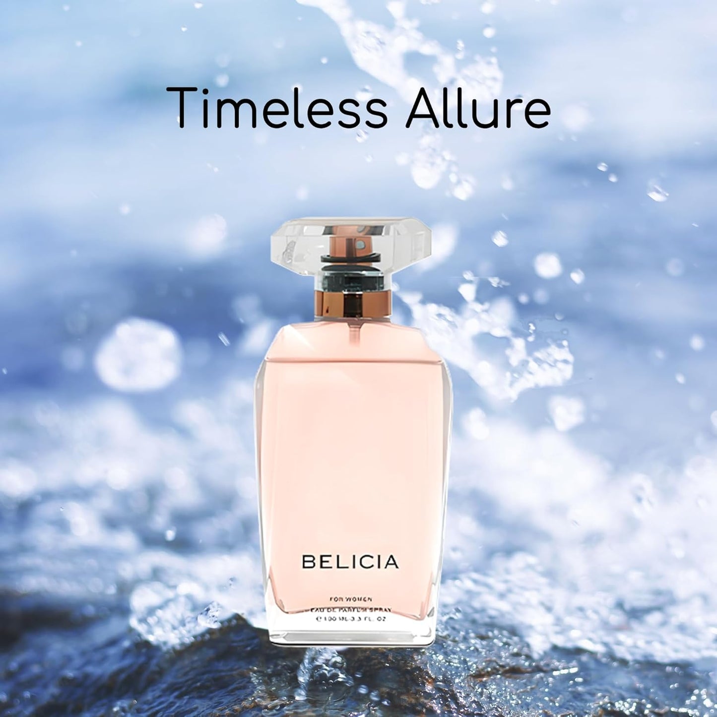 Women's Perfume La Vida Bella& Belicia Combo Set Eau De Parfum Long Lasting Fragrance 3.4 Fl Oz Spray Each for Daily Used