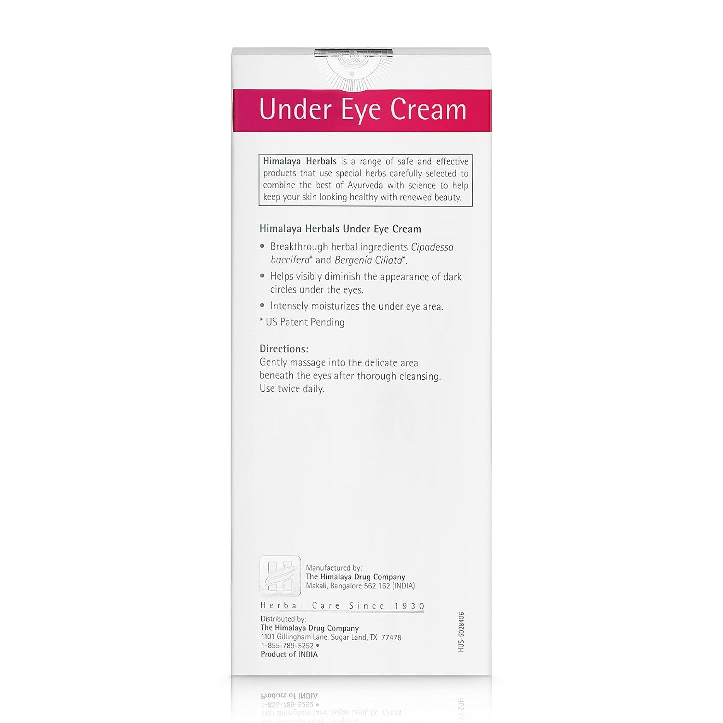 Himalaya Under Eye Cream,Visibly Diminishes the Appearence of Dark Circles 0.51oz/15ml