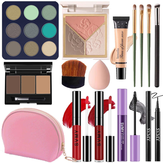 Makeup Set for Women, Makeup Kit for Beginners & Professionals, Makeup Set for Teens & Adults, Make up Gift, Eyeshadow Palette, Face & Eye Make up