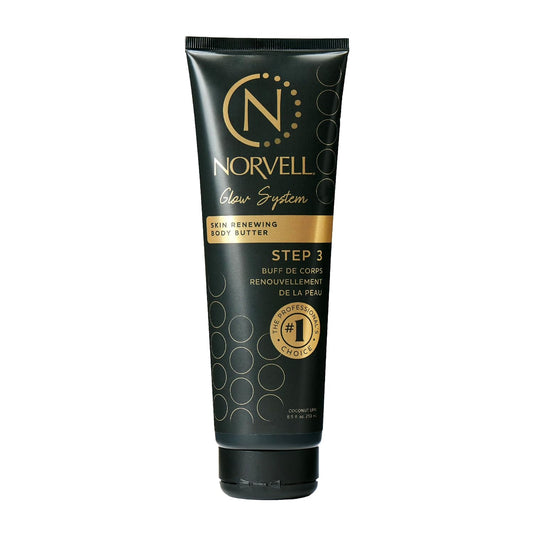 Norvell Post Tanning Repairing Body Butter 8.5 fl oz – Hydrating Fake Tan Extender Lotion for Restoring Moisture, Enhancing Color & Reducing Uneven Fade After Sunless Tanning