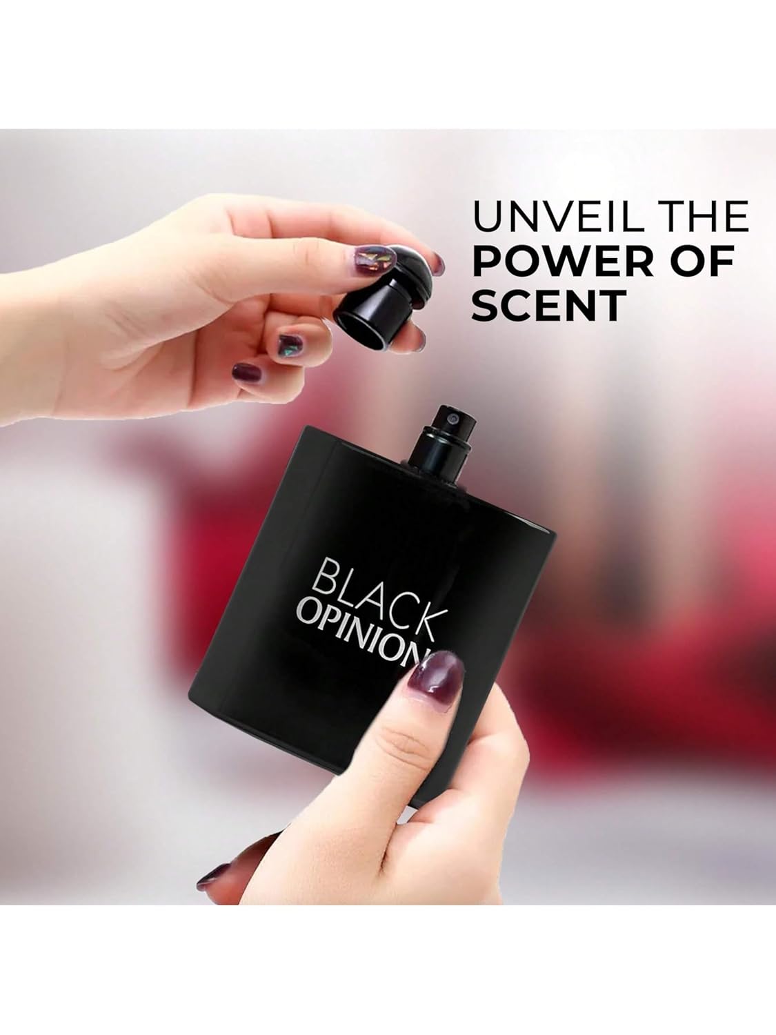 Women's Perfume La Vida Bella& Black Opinion Combo Set Eau De Parfum Long Lasting Fragrance 3.4 Fl Oz Spray Each for Daily Used