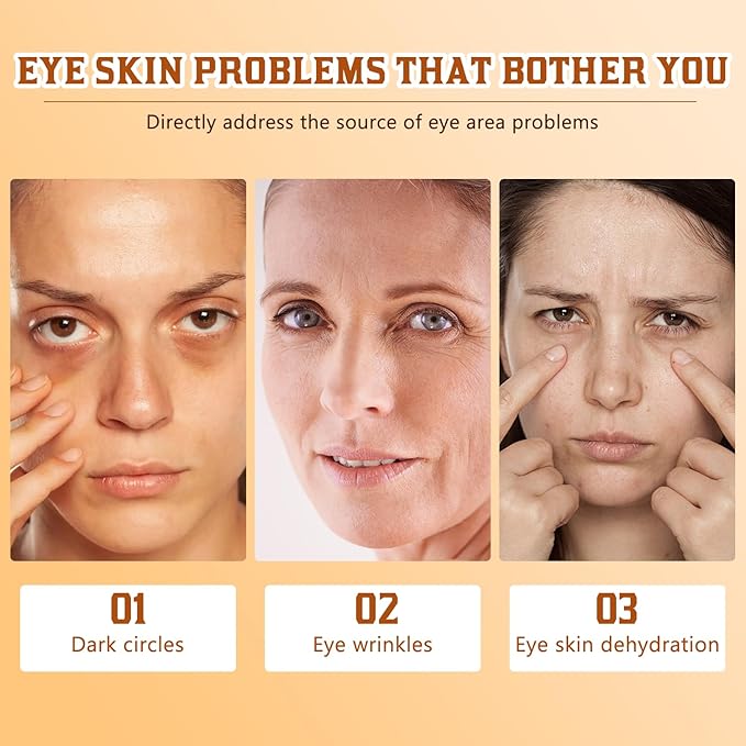 2PCS Lumibalm Stick For Under Eye Bags,Lumibalm Eye Serum Stick,For Eye Bags,For Puffiness and Bags Reduces Fine Lines