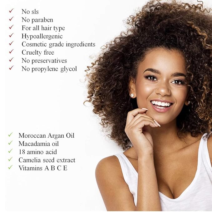 MARK POLIN Hair Essence - Korean Hair oil for Frizzy and Damaged Hair - Leave in Hair Treatment for Damaged Hair - Argan oil for frizzy hair - Morrocan oil (All Type)