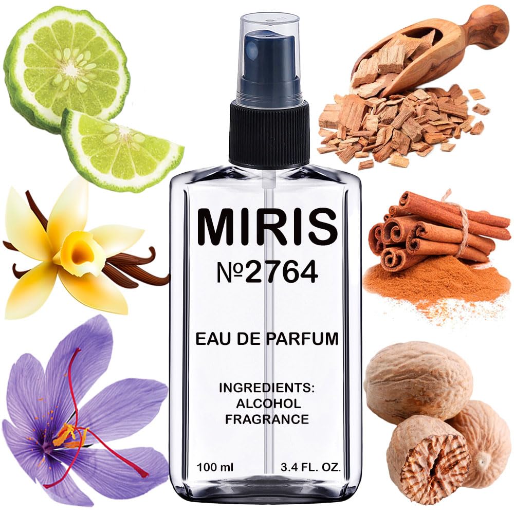 MIRIS No. 2764, Inspired by Gentlemen Only Absolute, Long-Lasting Eau de Parfum for Men, Spray 3.4 Fl Oz / 100 ml