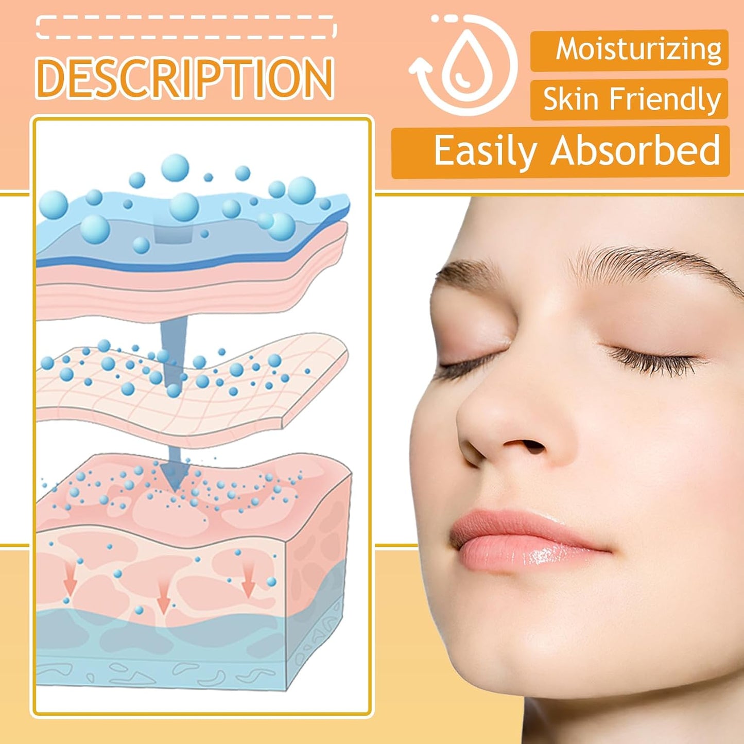 Vitamin C Skin Care Set,Facial Kit with Facial Cleanser,Toner,Eye Cream,Face Serum,,Soap,Face Cream & 3PCS Mask,Travel Skincare Kit for Women (9PCS)