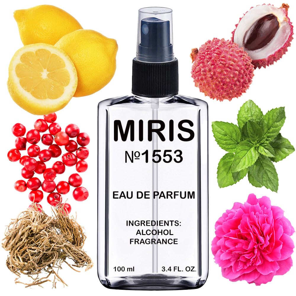 MIRIS No. 1553, Inspired by Elle, Long-Lasting Eau de Parfum for Women, Spray 3.4 Fl Oz / 100 ml