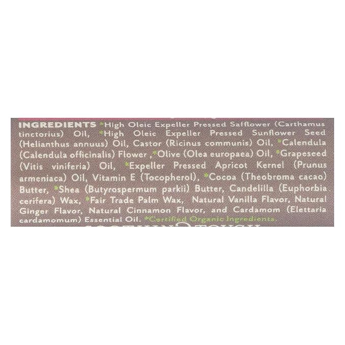 Soothing Touch, Lip Balm, Vegan, Vanl Chai, 12 in a case Net WT.25 OZ (7g)