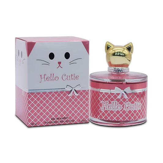 Hello Cutie Eau de Parfum Natural Spray Women's Perfume Daily Used 3.4 Fluid Ounce