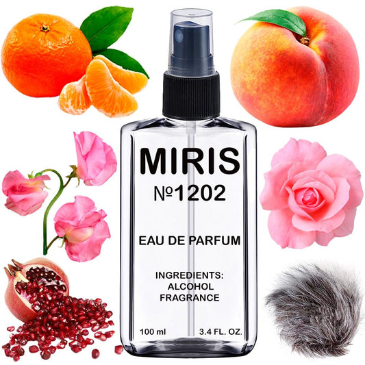 MIRIS No. 1202, Inspired by So Essential, Long-Lasting Eau de Parfum for Women, Spray 3.4 Fl Oz / 100 ml