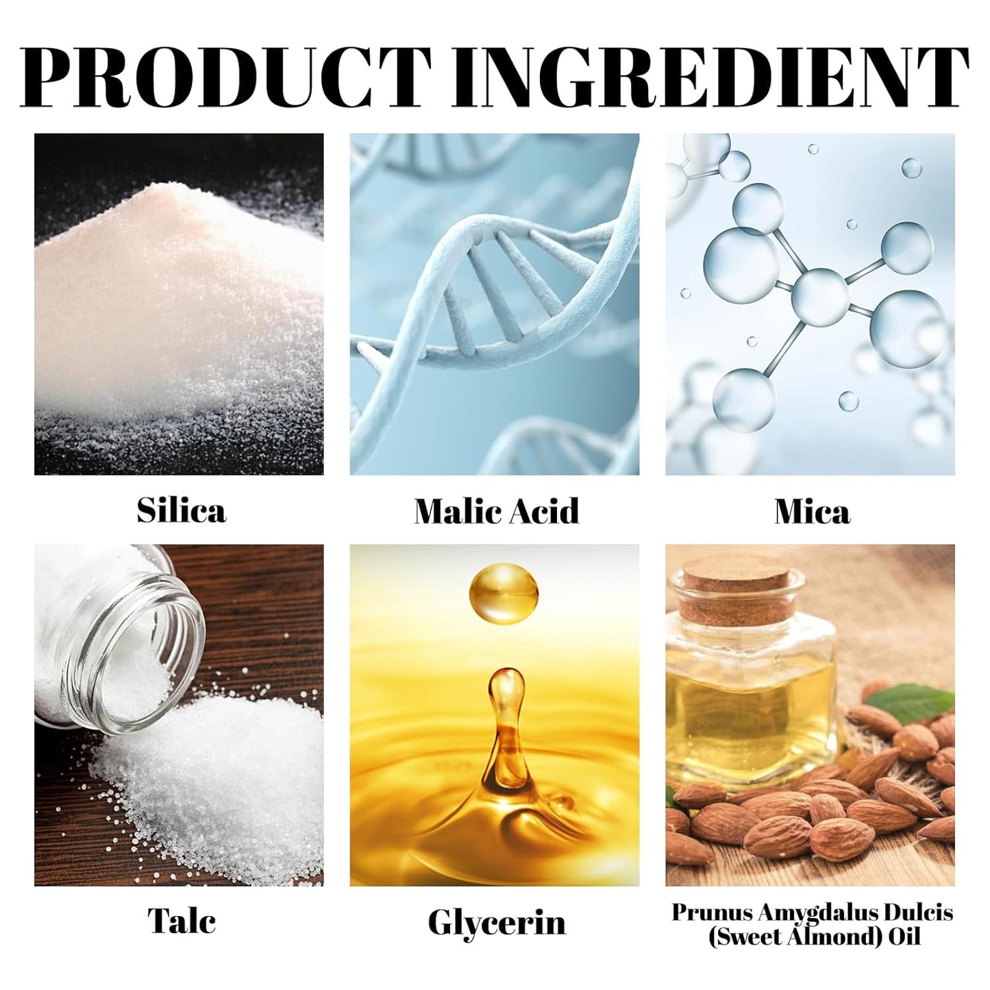 Sheda Powder Eyeliner, a handcrafted, 100% natural powder eyeliner, waterproof, long-lasting, rich, smudge-resistant color (Dark Green)