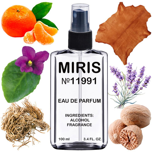 MIRIS No. 11991, Inspired by Fahrenheit, Long-Lasting Eau de Parfum for Men, Spray 3.4 Fl Oz / 100 ml