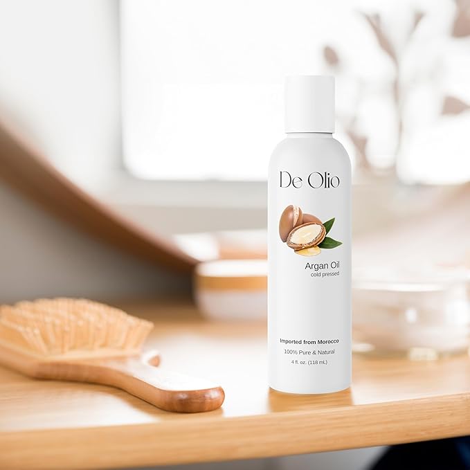 | Argan Oil of Morocco | 100% Pure & Natural Cold Pressed Argan Oil for Hair, Skin, Face, Body, Scalp | Refined Moroccan Hair Oil for Moisturizing and Strengthening | (7 LBS)