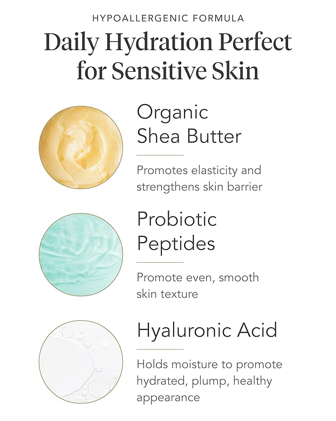 Zents Age-Defying Probiotic Body & Hand Lotion (Sun) | Moisturizing Lotion with Hyaluronic Acid & Organic Shea Butter | Nourishes & Hydrates Skin | 6.4 fl oz