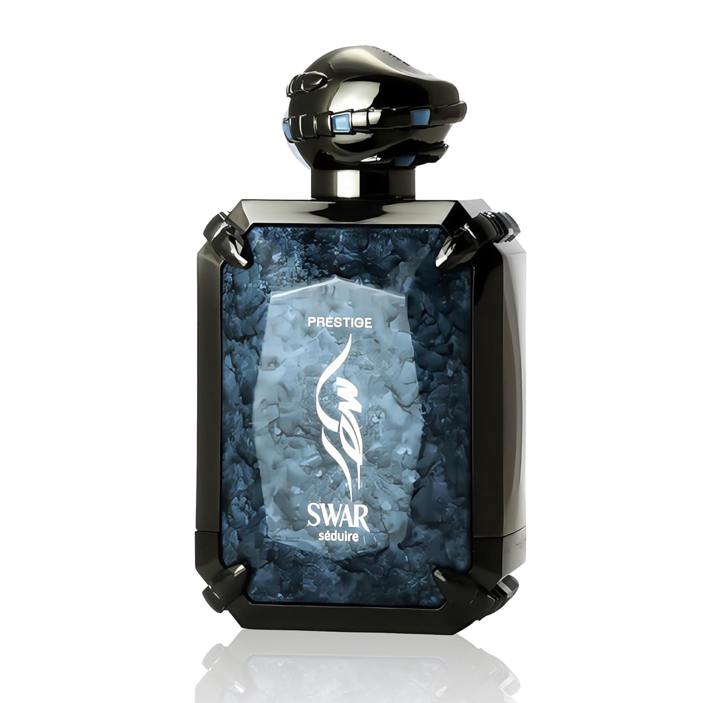 SWAR SEDUIRE Cologne for Men | Warm Spicy Gourmand Eau de Parfum | 100ml Long Lasting Perfume with Cinnamon, Oud, Vanilla & Leather | Rich Seductive Scent